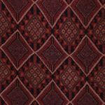 Kelimteppe - Orientalsk - 198 x 139 cm - mørk rød