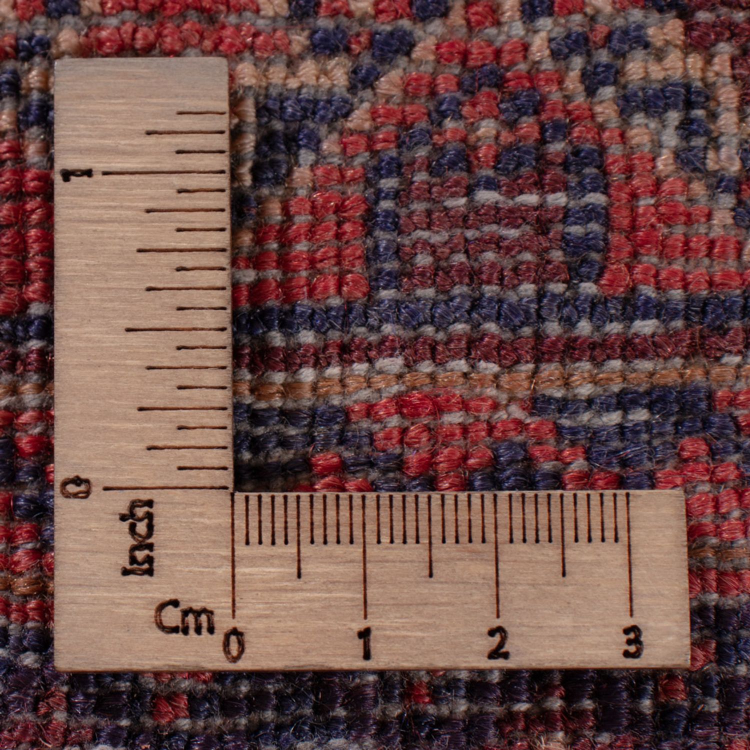 Kelimteppe - Orientalsk - 204 x 152 cm - mørk rød