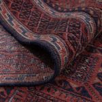 Kelimteppe - Orientalsk - 200 x 139 cm - mørk rød