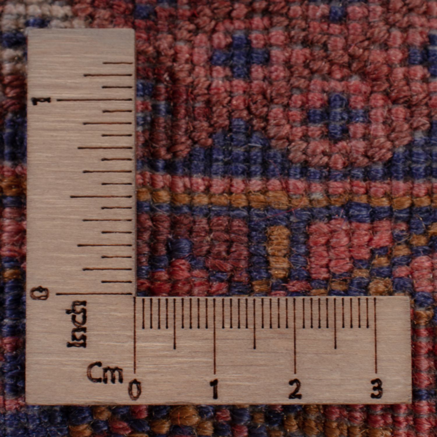 Kelimteppe - Orientalsk - 201 x 141 cm - mørk rød