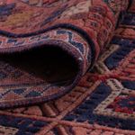 Kelimteppe - Orientalsk - 201 x 141 cm - mørk rød