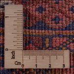 Kelimteppe - Orientalsk - 201 x 141 cm - mørk rød