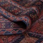 Kelimteppe - Orientalsk square  - 183 x 158 cm - mørk rød