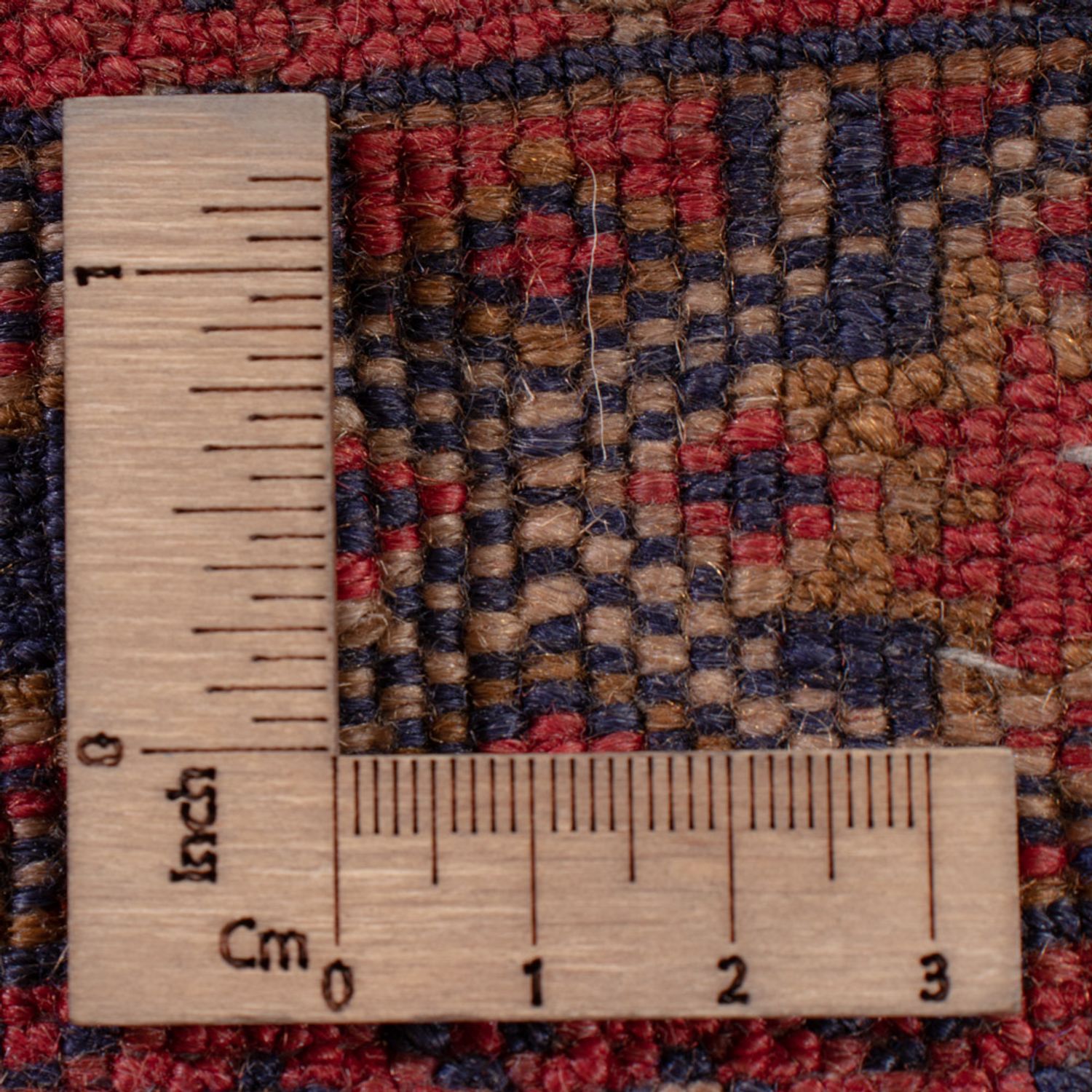 Kelimteppe - Orientalsk - 180 x 130 cm - mørk rød