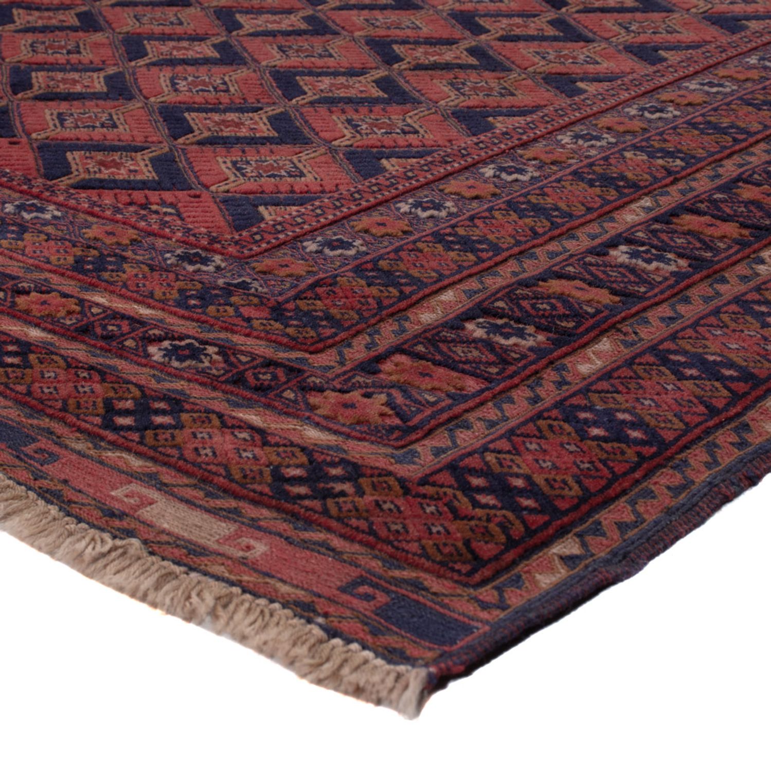 Kelim Rug - Oriental - 202 x 155 cm - dark red