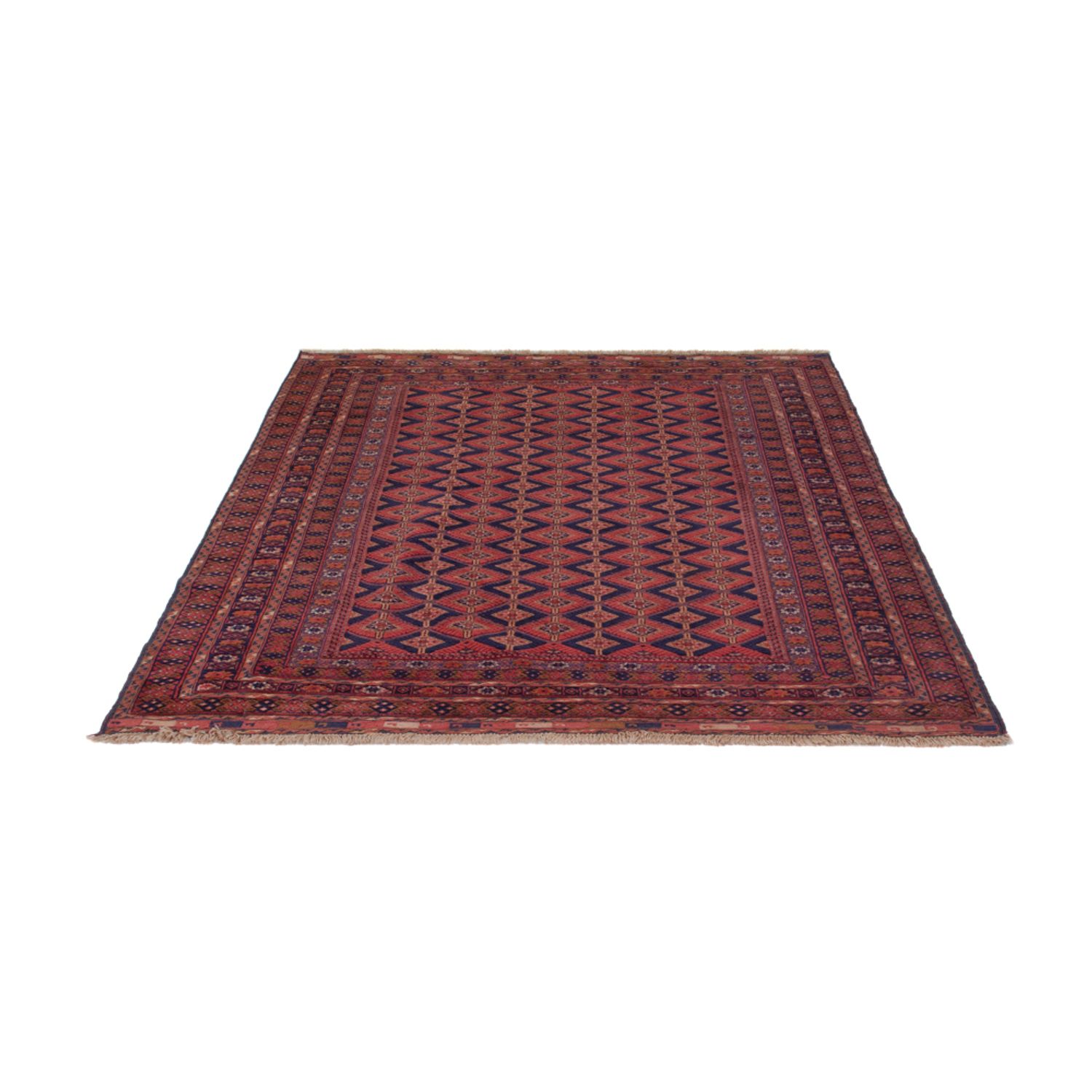 Kelim Rug - Oriental - 202 x 155 cm - dark red