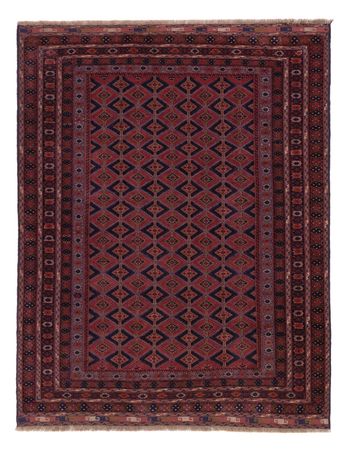 Kelim Rug - Oriental - 202 x 155 cm - dark red