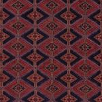 Kelim Rug - Oriental - 202 x 155 cm - dark red