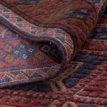 Kelimteppe - Orientalsk - 203 x 157 cm - mørk rød