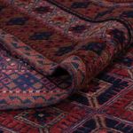 Kelimteppe - Orientalsk - 203 x 149 cm - mørk rød