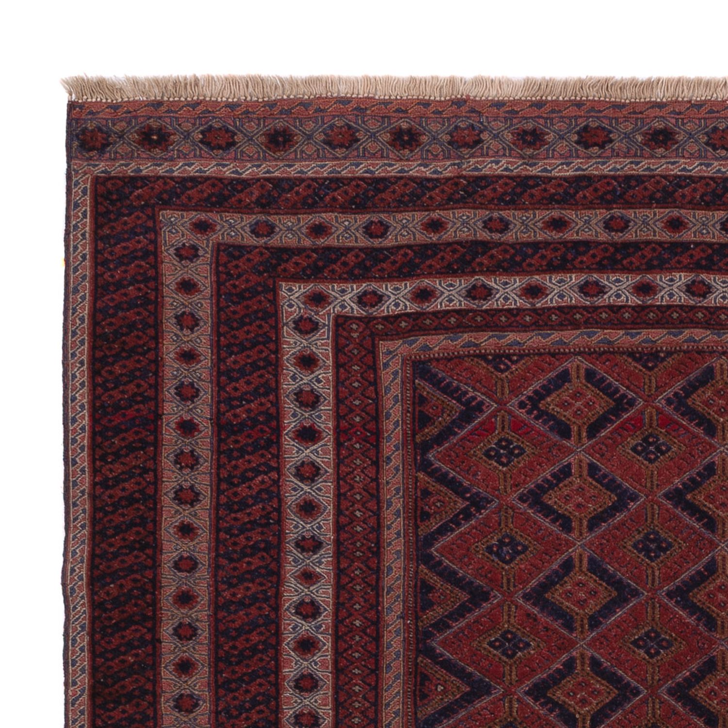 Kelim Rug - Oriental - 202 x 152 cm - dark red