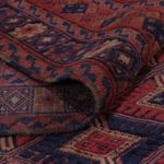 Kelimteppe - Orientalsk - 190 x 151 cm - mørk rød