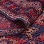 Kelimteppe - Orientalsk - 200 x 160 cm - mørk rød