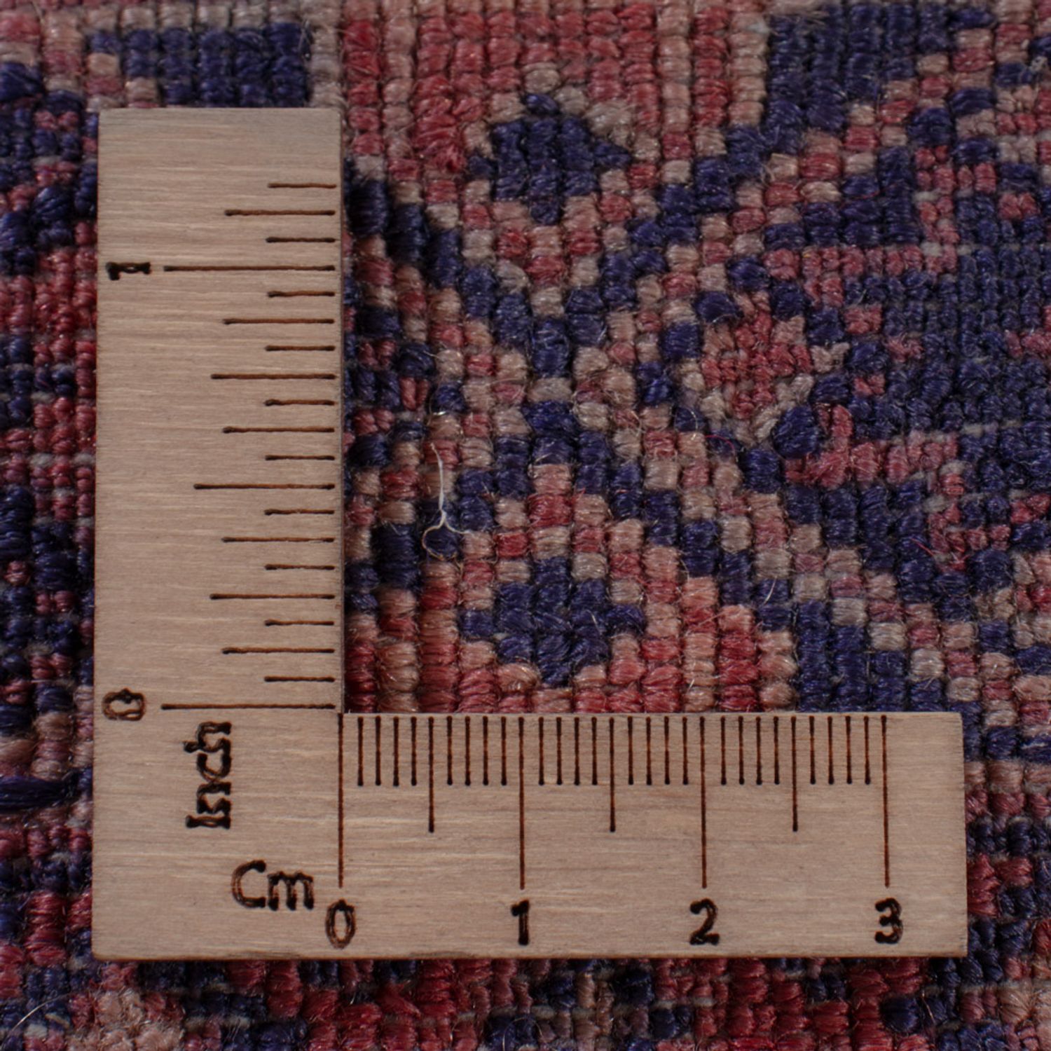 Kelimteppe - Orientalsk - 188 x 152 cm - mørk rød