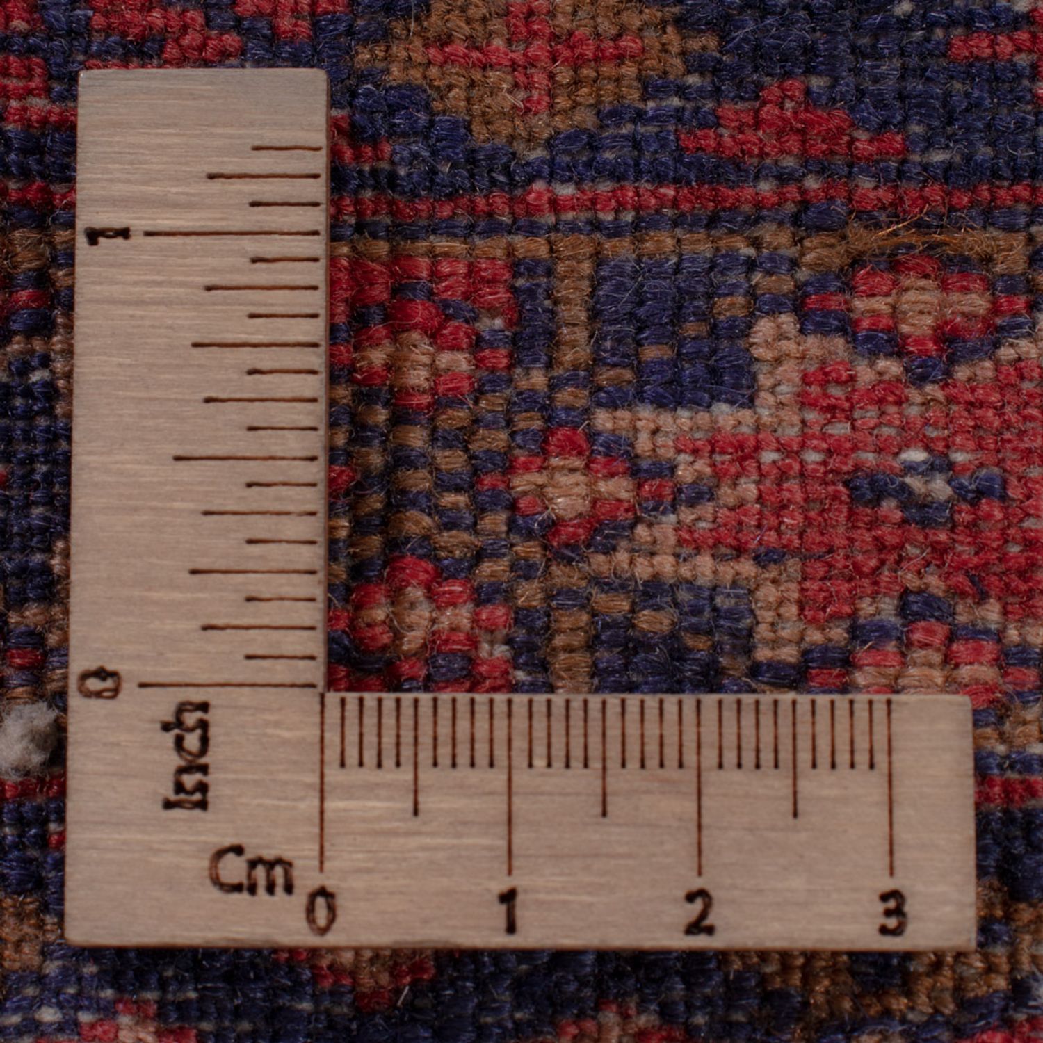 Kelimteppe - Orientalsk - 193 x 146 cm - mørk rød