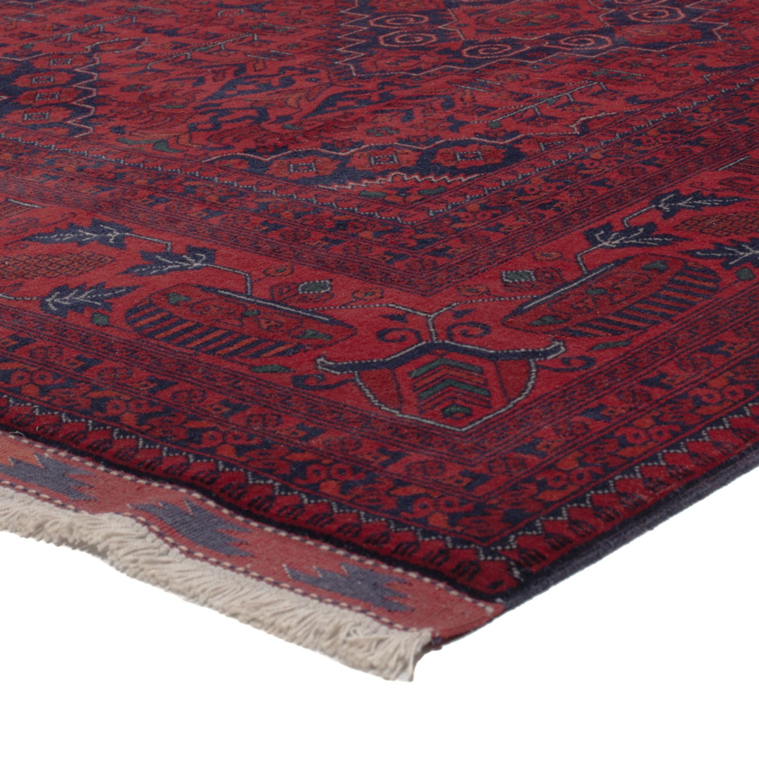 Afghan Rug - Royal - 301 x 204 cm - dark red