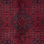 Afghan Rug - Royal - 301 x 204 cm - dark red