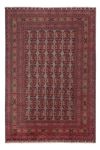 Afghan Rug - Royal - 288 x 194 cm - dark red