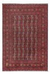 Afghan Rug - Royal - 283 x 193 cm - dark red