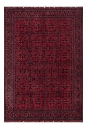 Afghan Rug - Royal - 294 x 206 cm - dark red