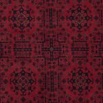 Afghan Rug - Royal - 294 x 206 cm - dark red