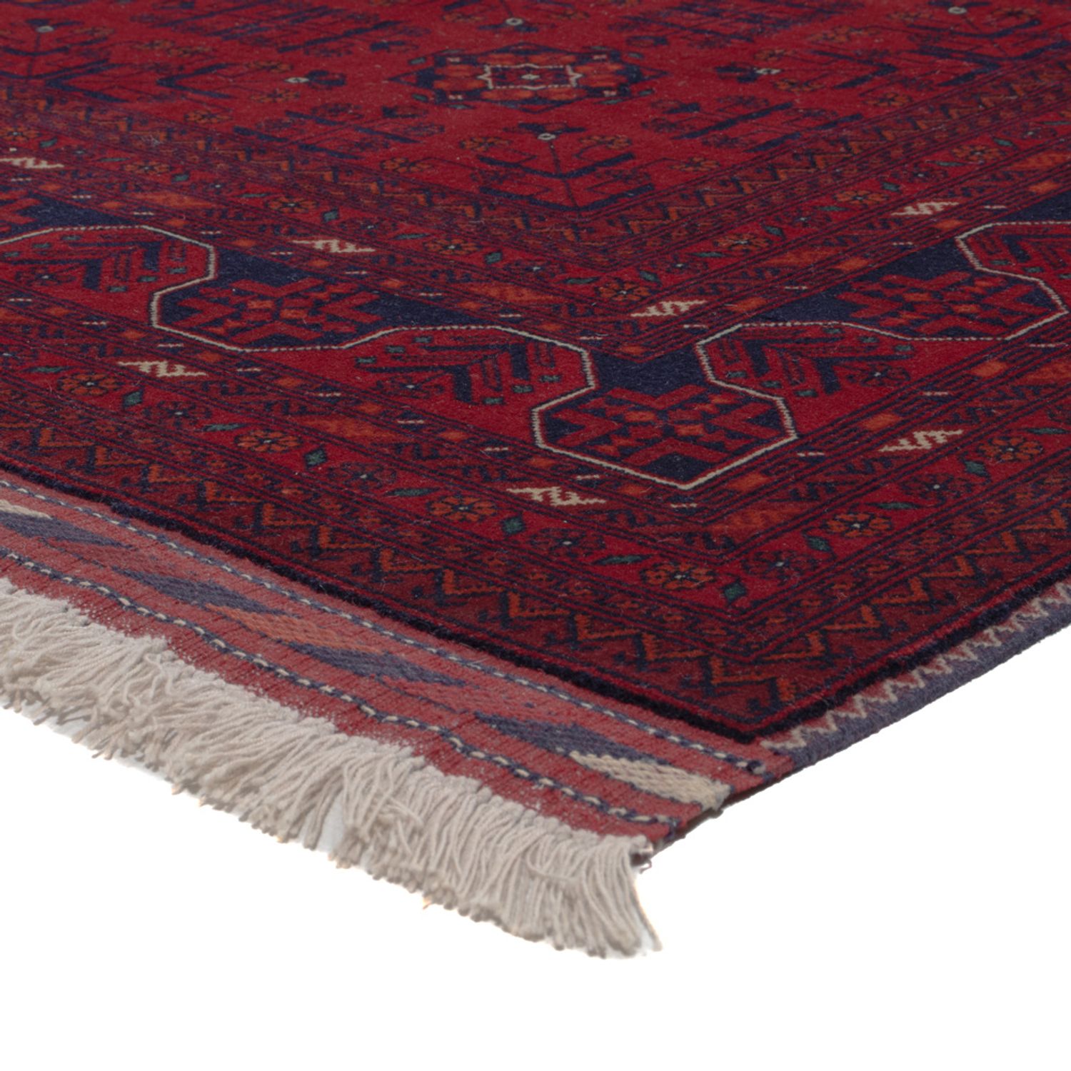 Afghan Rug - Royal - 293 x 203 cm - dark red