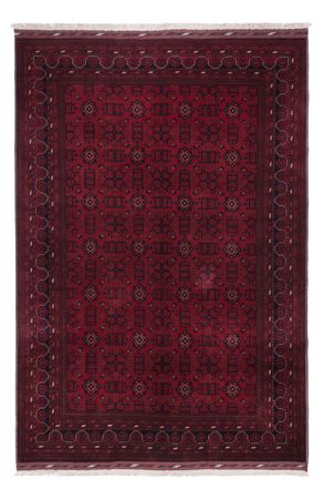 Afghan Rug - Royal - 293 x 203 cm - dark red