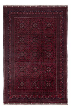Afghan Rug - Kunduz - 298 x 201 cm - dark red