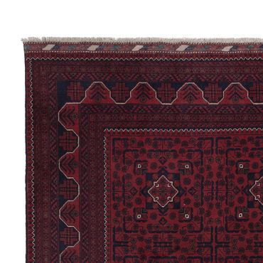 Afghan Rug - Kunduz - 298 x 201 cm - dark red