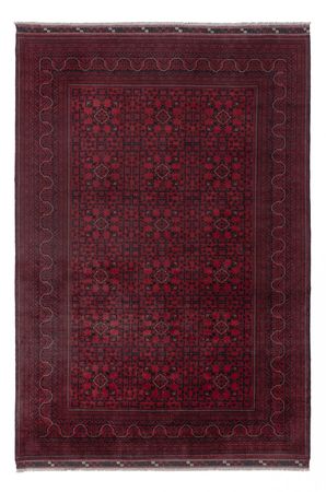 Afghan Teppich - Kunduz - 288 x 198 cm - dunkelrot
