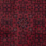 Afghan Rug - Kunduz - 296 x 200 cm - dark red