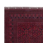 Afghan Rug - Kunduz - 306 x 200 cm - dark red