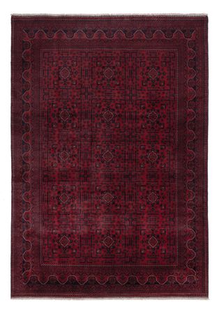 Afghan Rug - Kunduz - 295 x 201 cm - dark red