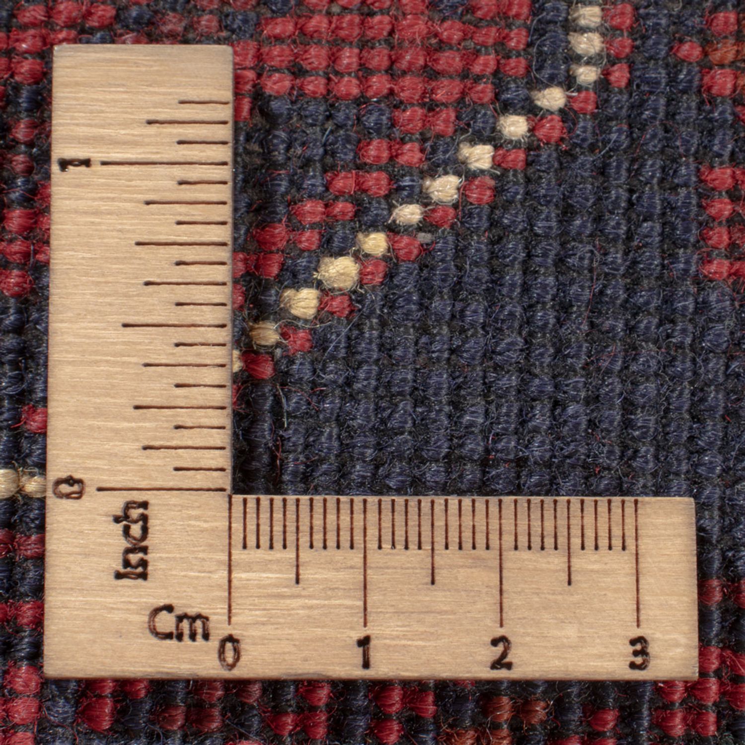 Afghan Rug - Kunduz - 290 x 197 cm - dark red