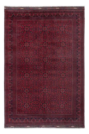 Afghan Rug - Kunduz - 290 x 197 cm - dark red