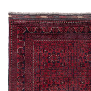 Afghan Rug - Kunduz - 290 x 197 cm - dark red