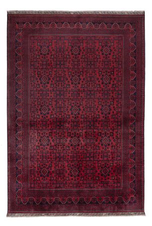 Afghan Rug - Kunduz - 295 x 200 cm - dark red