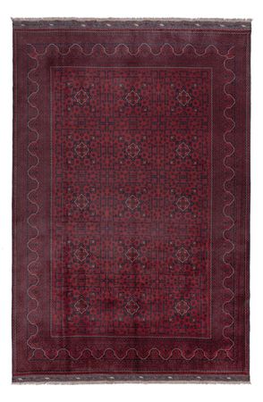 Afghan Rug - Kunduz - 292 x 200 cm - dark red