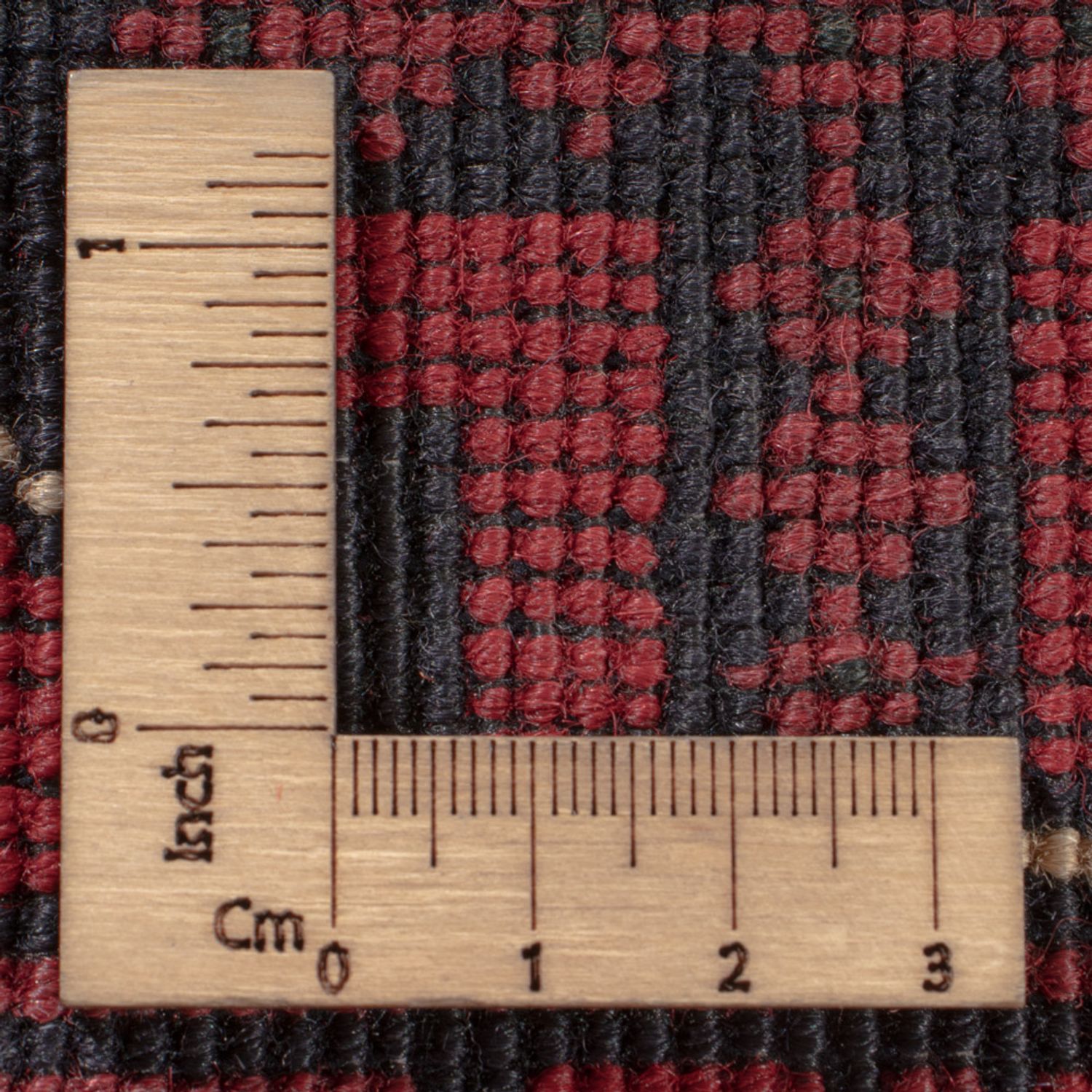 Afghan Rug - Kunduz - 301 x 196 cm - dark red