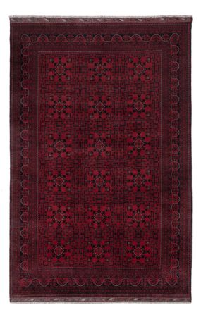 Afghan Rug - Kunduz - 301 x 196 cm - dark red