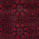 Afghan Rug - Kunduz - 301 x 196 cm - dark red