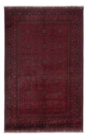 Afghan Rug - Kunduz - 306 x 196 cm - dark red