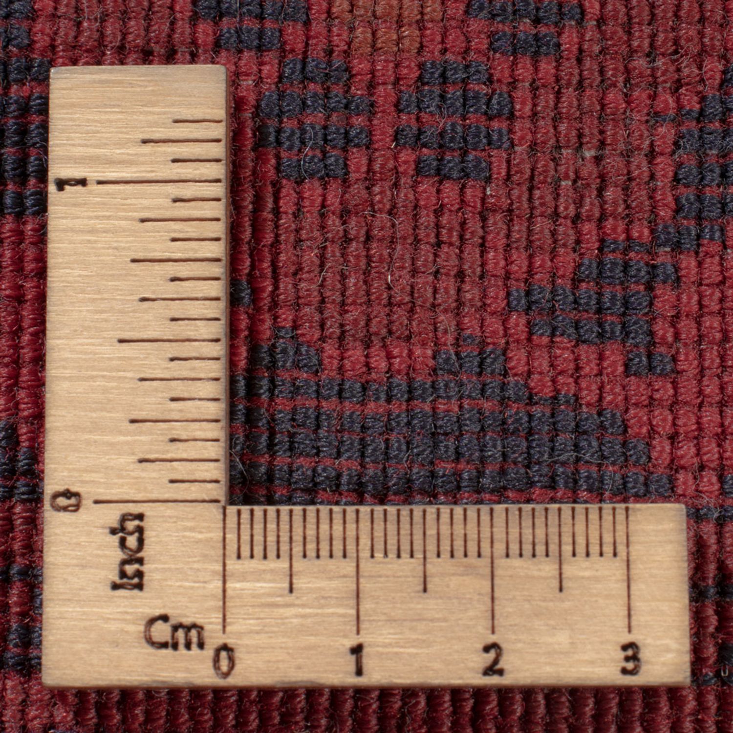 Afghan Rug - Royal - 296 x 200 cm - dark red