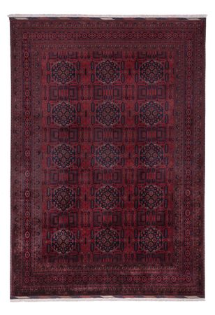 Afghan Rug - Royal - 296 x 200 cm - dark red