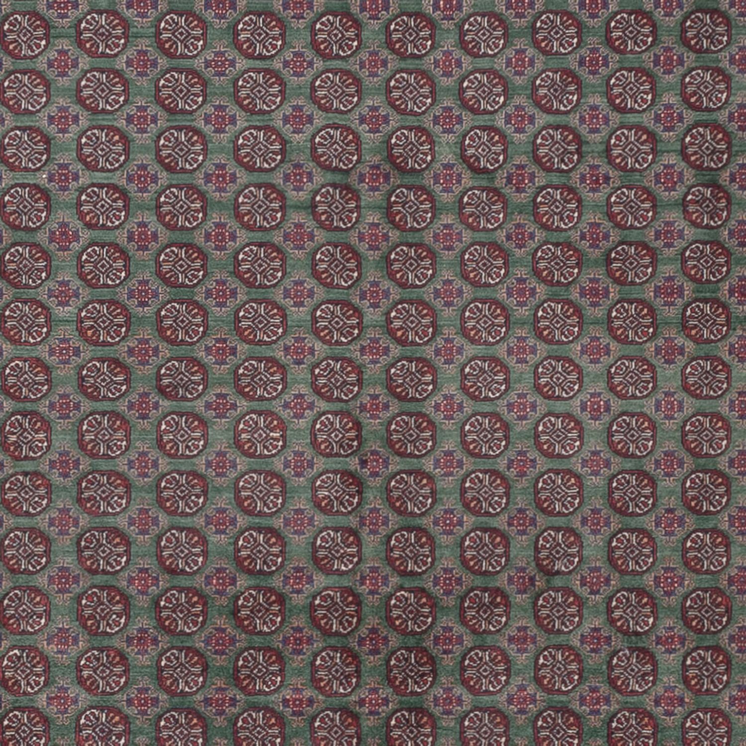 Afghansk matta - Kungliga - 300 x 199 cm - mörkröd