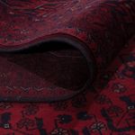 Afghansk matta - Kungliga - 291 x 201 cm - mörkröd