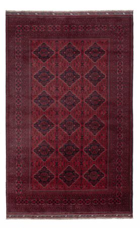 Afghan Rug - Kunduz - 324 x 202 cm - dark red