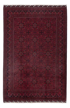 Afghan Rug - Kunduz - 300 x 197 cm - dark red