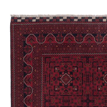 Afghan Rug - Kunduz - 300 x 197 cm - dark red