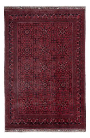 Afghan Rug - Kunduz - 288 x 194 cm - dark red